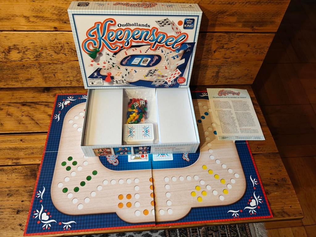 Keezen spellen., King., Ophalen of Verzenden, Zo goed als nieuw, King.