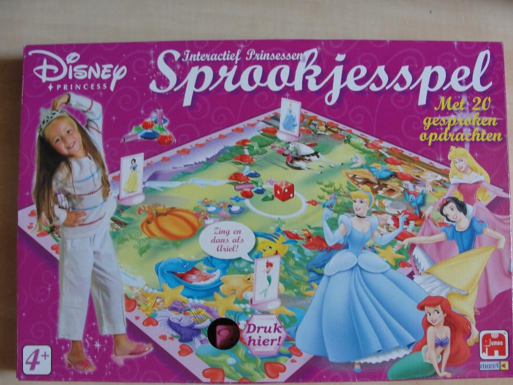 Te koop: Disney sprookjesspel van het merk Jumbo, Ophalen of Verzenden, Zo goed als nieuw, Jongen of Meisje