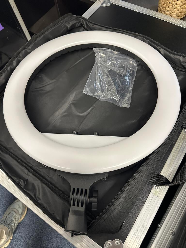 Ringlamp te koop - Perfect voor fotografie!, Ophalen, Zo goed als nieuw, Lamp of Flitsset
