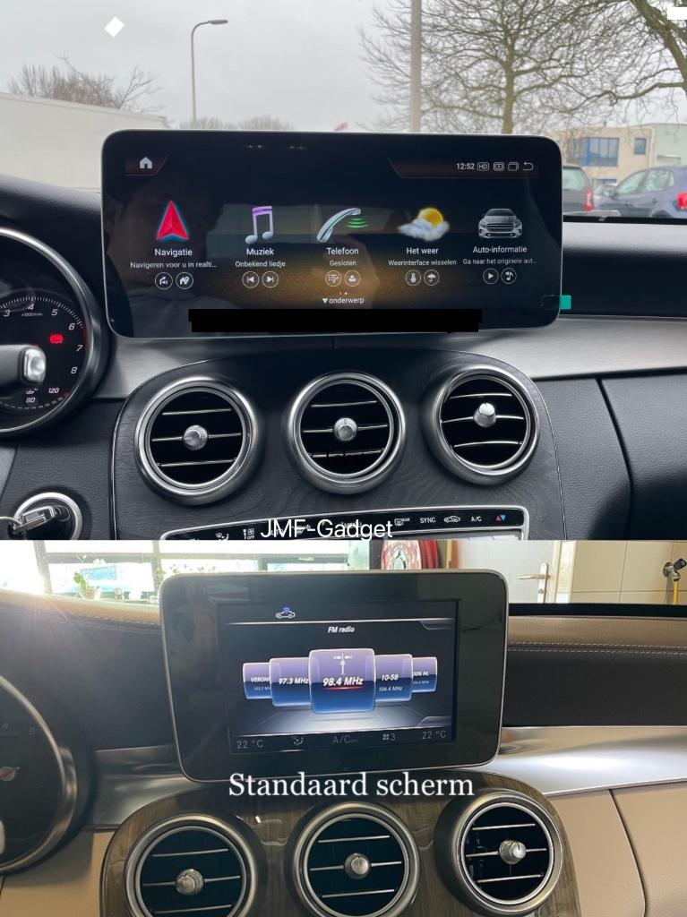 Mercedes W205 C205 S205 HD 12,3 Scherm Android 14 Carplay, Auto diversen, Autoradio's, Ophalen, Nieuw