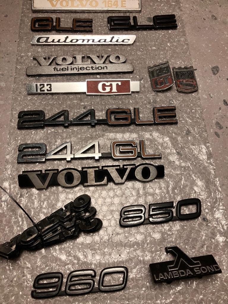 Oude Volvo emblemen, Ophalen of Verzenden, Gebruikt, Volvo