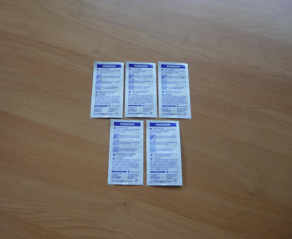 5x Balea Hautrein Anti-Pickel Patches 12 Patches, Ophalen of Verzenden, Nieuw, Gehele gezicht