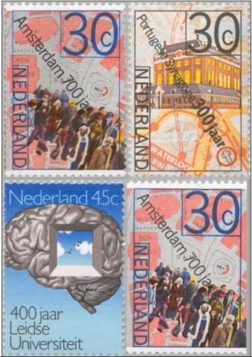 Nederland 1975 - nvph 1064-1067 - Jubilea, Ophalen of Verzenden, Na 1940, Postfris