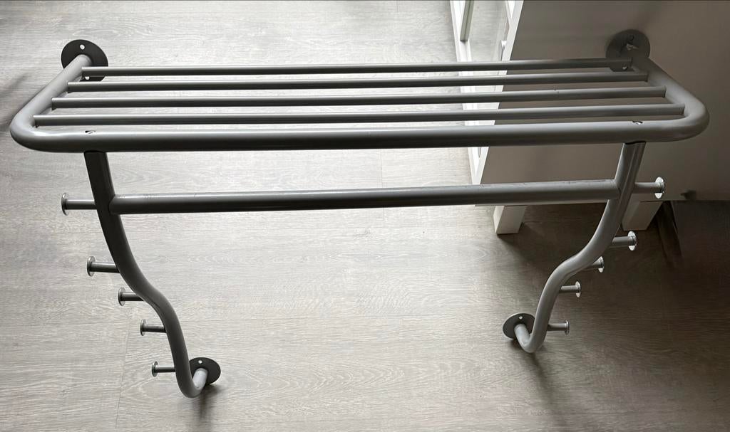 Mooie Logga kapstok Ikea kleur grijs, Zo goed als nieuw, Minder dan 100 cm, Metaal, Ophalen