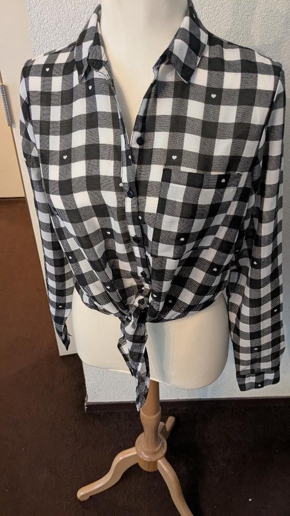Knoop blousje - FB sister - S - ook geschikt voor M, Kleding | Dames, Blouses en Tunieken, FB Sister, Verzenden, Zo goed als nieuw