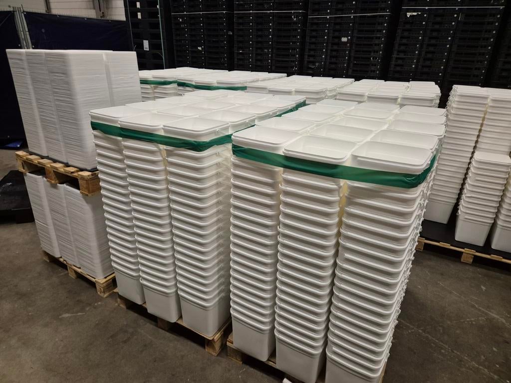 1000 Emmers met Deksel en Handvat - Nieuw, Ophalen, Nieuw, Kunststof, Met deksel