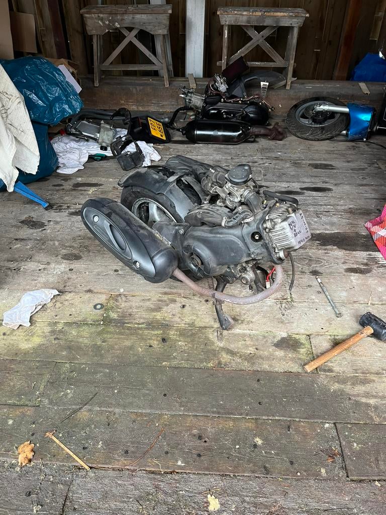 Zip 80cc blok, Fietsen en Brommers, Brommeronderdelen | Algemeen, Ophalen, Gebruikt, Blok