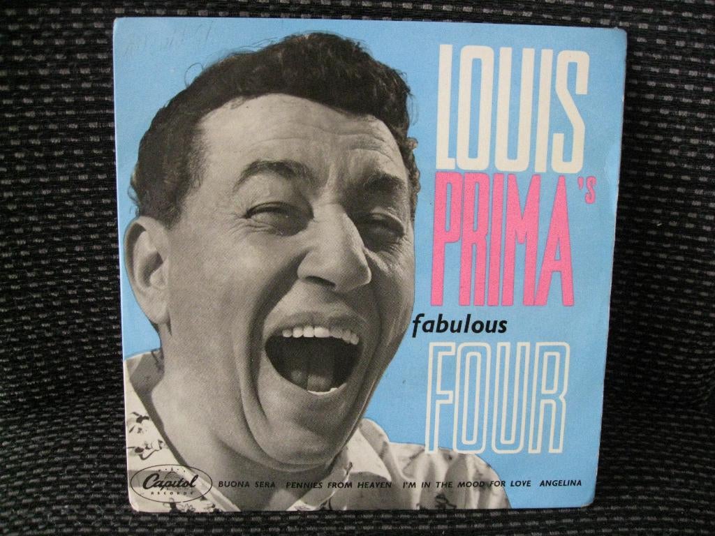 Louis Prima EP Fabulous four - Buona Sera, Cd's en Dvd's, Vinyl Singles, Ophalen of Verzenden, Gebruikt, Pop, Single