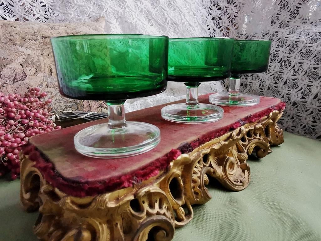 Luminarc champagneglazen 5x bekende groen izgst Miekje, ., Overige typen, Ophalen of Verzenden, Zo goed als nieuw