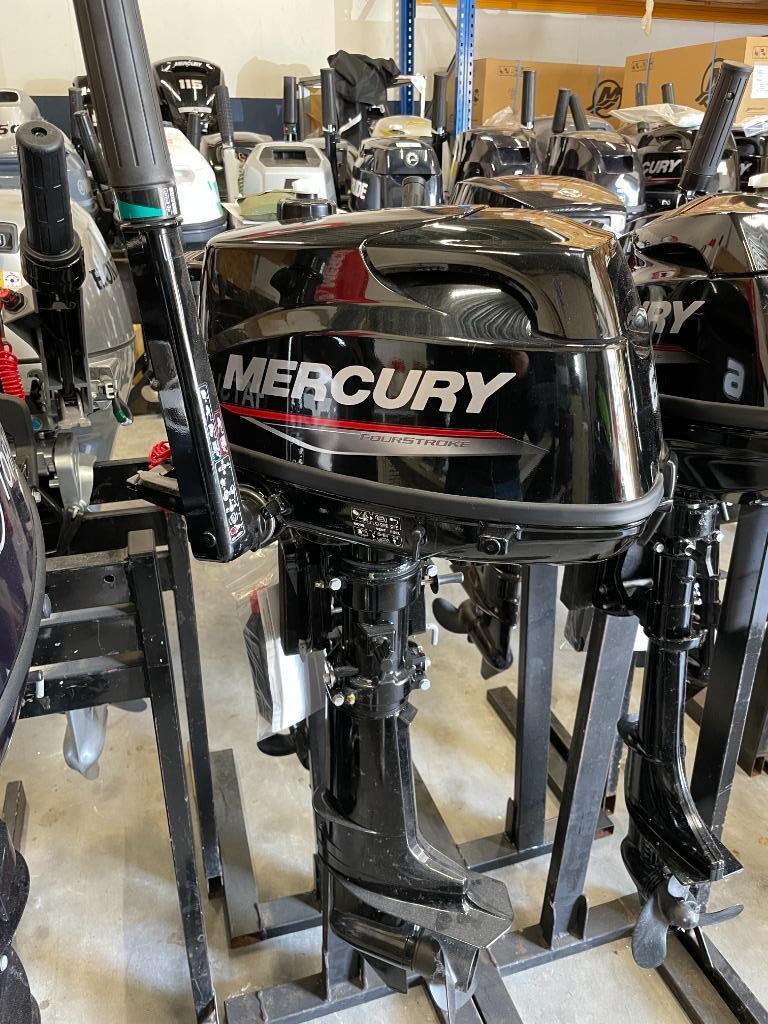 GEEN BTW Mercury 4pk 5pk 6pk 4takt buitenboordmotor 2023, Watersport en Boten, Buiten- en Binnenboordmotoren, Minder dan 5 pk