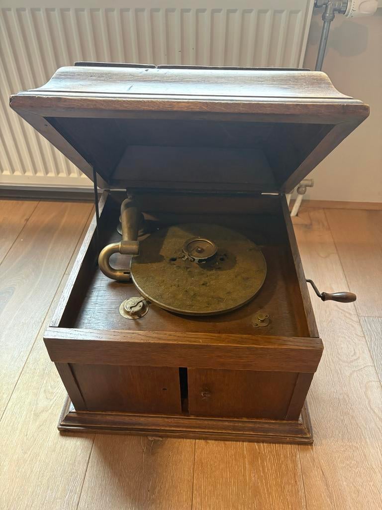 Oude Parlophone Grammofoon - Verzamelobject, Ophalen of Verzenden