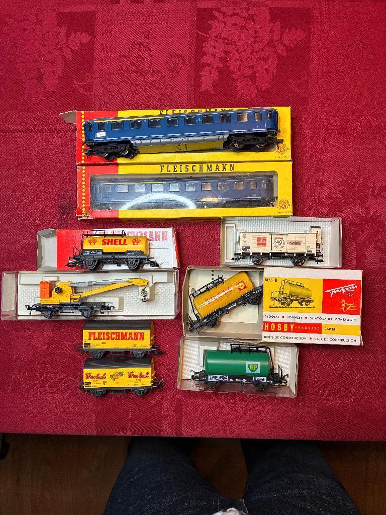 Modeltrein Fleischmann, Hobby en Vrije tijd, Modeltreinen | H0, Ophalen, Gelijkstroom, Fleischmann, Nieuw