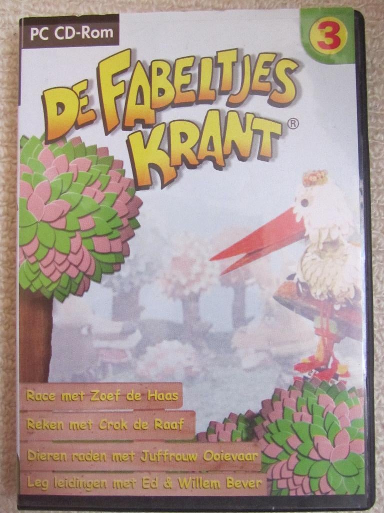 De fabeltjeskrant, Spelcomputers en Games, Games | Pc, Verzenden, Overige genres, 1 speler, Zo goed als nieuw