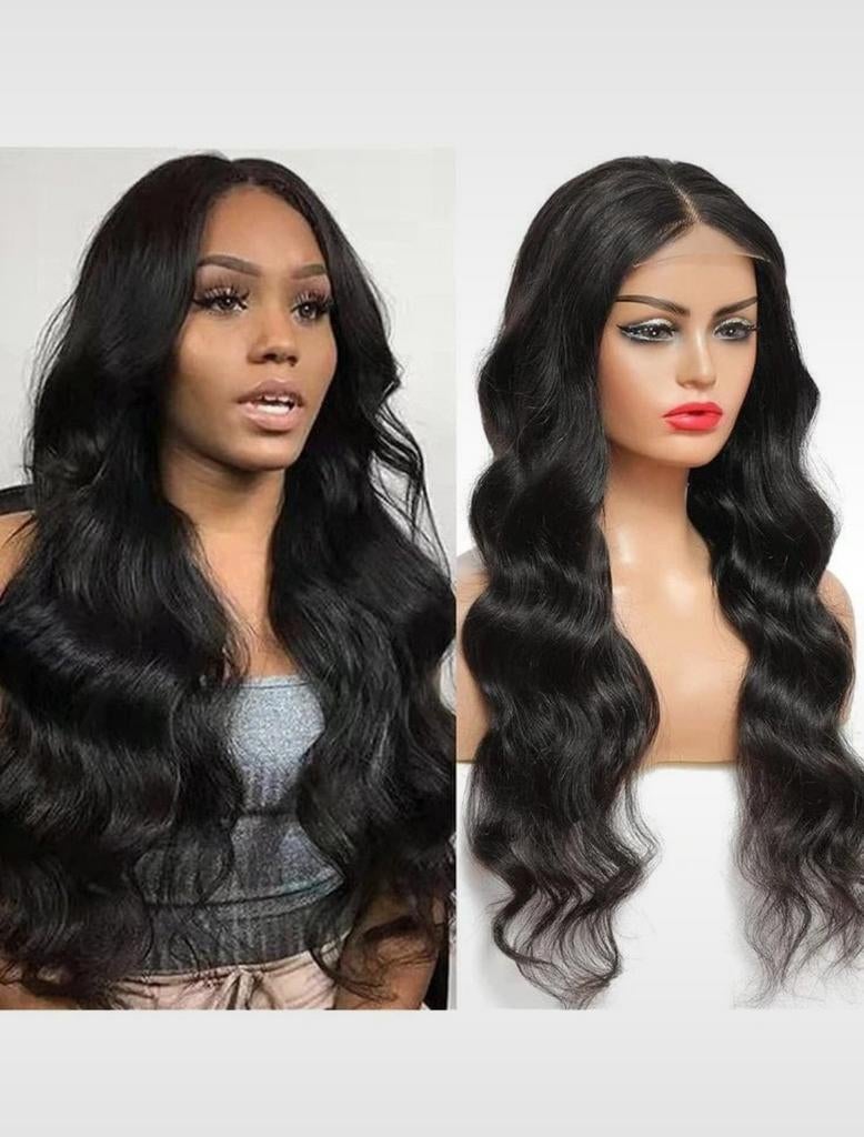 24 inch Pruik/ wig 100% menselijke haar, Ophalen of Verzenden, Nieuw, Pruik of Haarverlenging