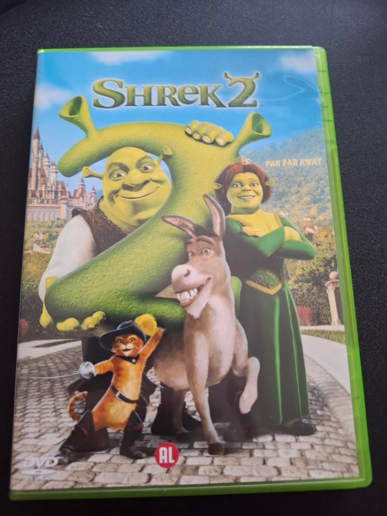 Shrek 2.alle leeftijden.€ 2.50 per stuk of 3 voor € 6.50, Alle leeftijden, Ophalen of Verzenden, Zo goed als nieuw