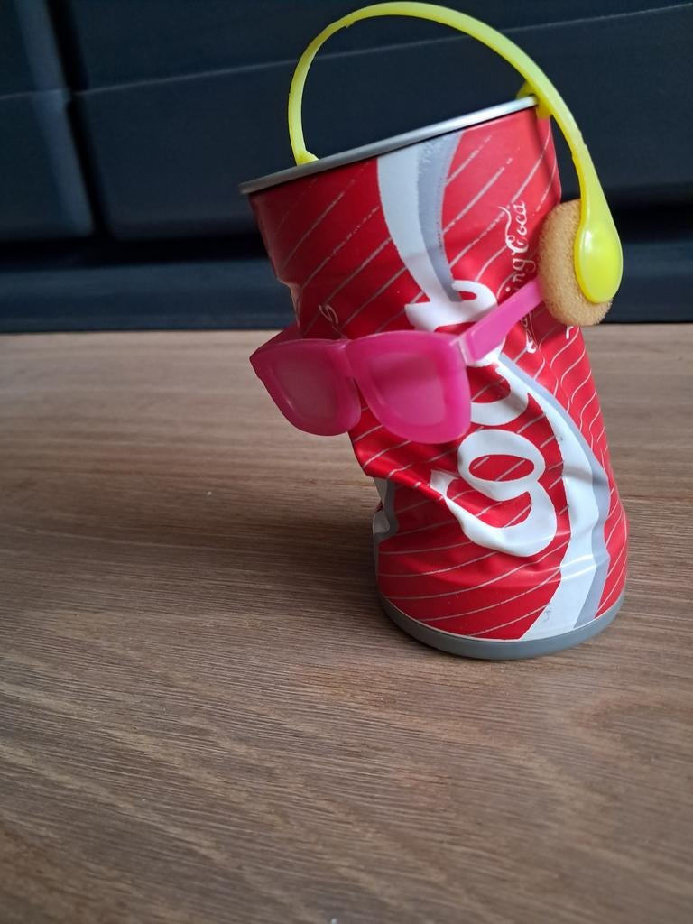 Dancing Coca-Cola toys Coca-Cola blikje, Ophalen of Verzenden