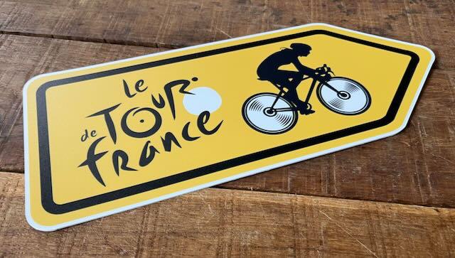 Tour de France sign pijl -, Ophalen of Verzenden, Zo goed als nieuw, Overige typen