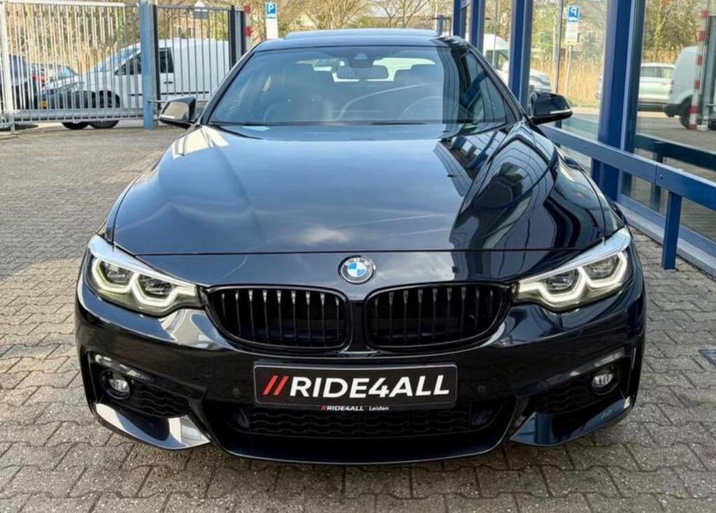 BMW 4-Serie 430i 252pk Xdrive Aut 2019 Zwart 97000KM, Auto's, BMW, 1998 cc, 4 stoelen, Zwart, Vierwielaandrijving
