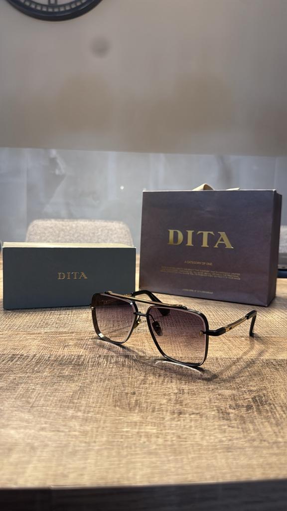 DITA MACHSIX, Overige merken, Zonnebril, Zwart, Nieuw