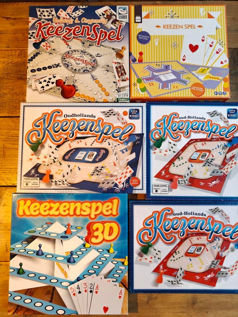 Keezen spellen., King., Ophalen of Verzenden, Zo goed als nieuw, King.