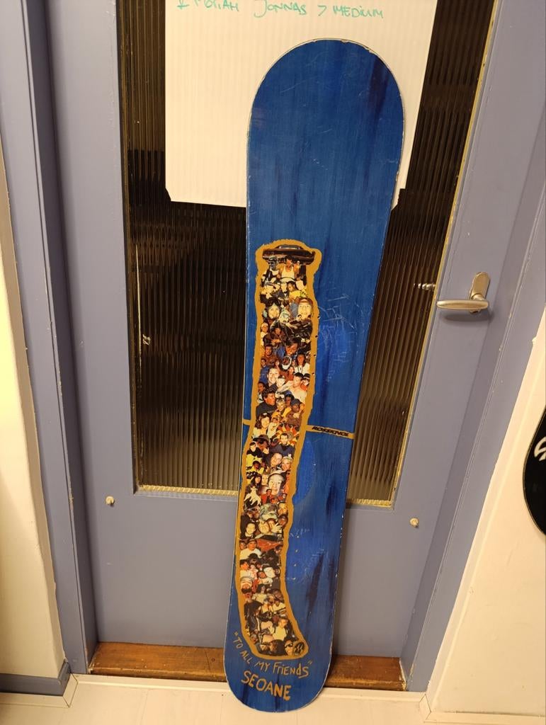 Vintage Rossignol Dave Seoane Snowboard, Ophalen of Verzenden, Gebruikt, Board