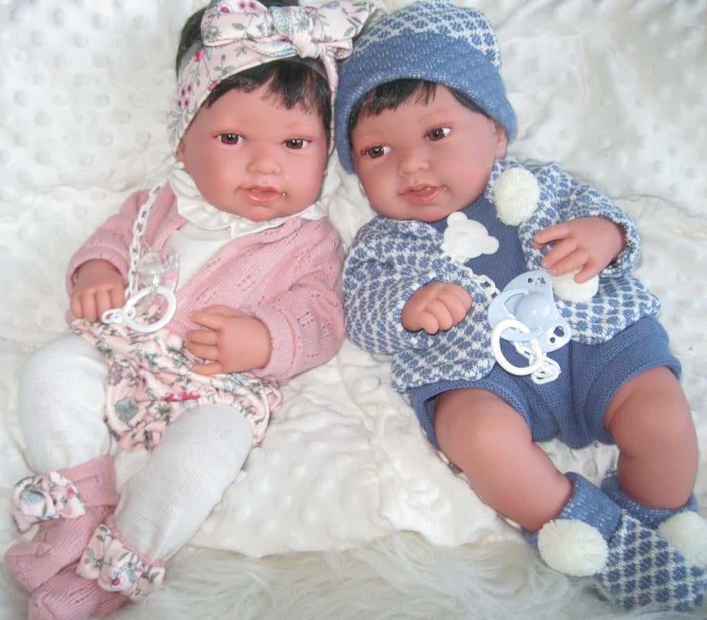 Baby pop vol vinyl Antonio Juan levensechte babypop, Nieuw, Antonio juan, Ophalen of Verzenden, Info@selintoys.nl