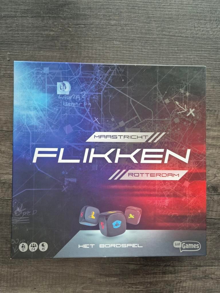 Flikken Maastricht / Rotterdam bordspel, Hobby en Vrije tijd, Gezelschapsspellen | Bordspellen, Ophalen of Verzenden, Zo goed als nieuw