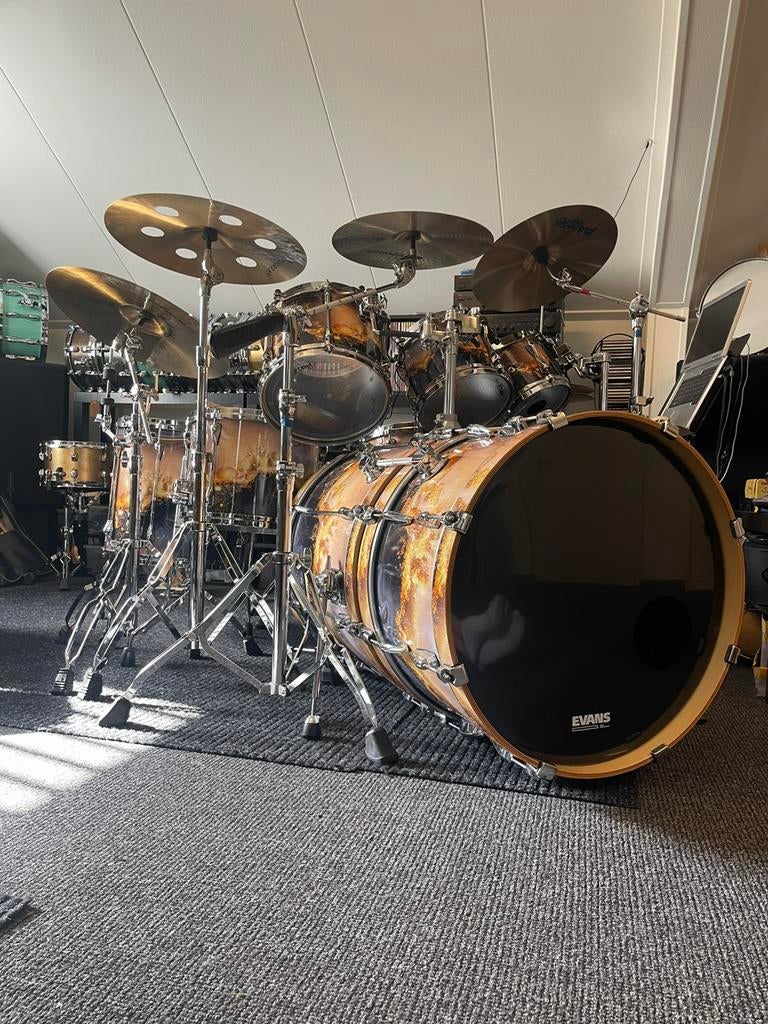 9Dlg. “Uniek” “Aliën” Tama Superstar Drumkit, Muziek en Instrumenten, Drumstellen en Slagwerk, Ophalen, Zo goed als nieuw, Tama