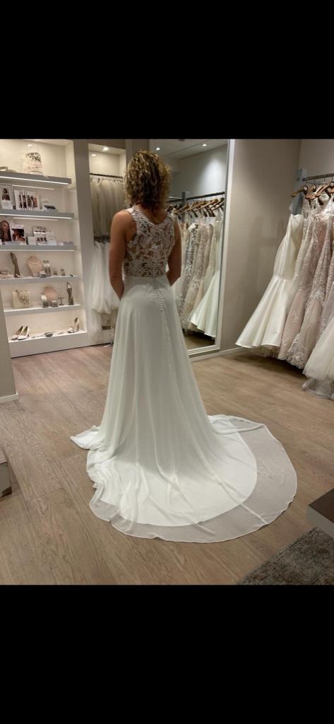 Trouwjurk te koop, gloednieuw, Ophalen, Trouwjurk, Wit, Nieuw