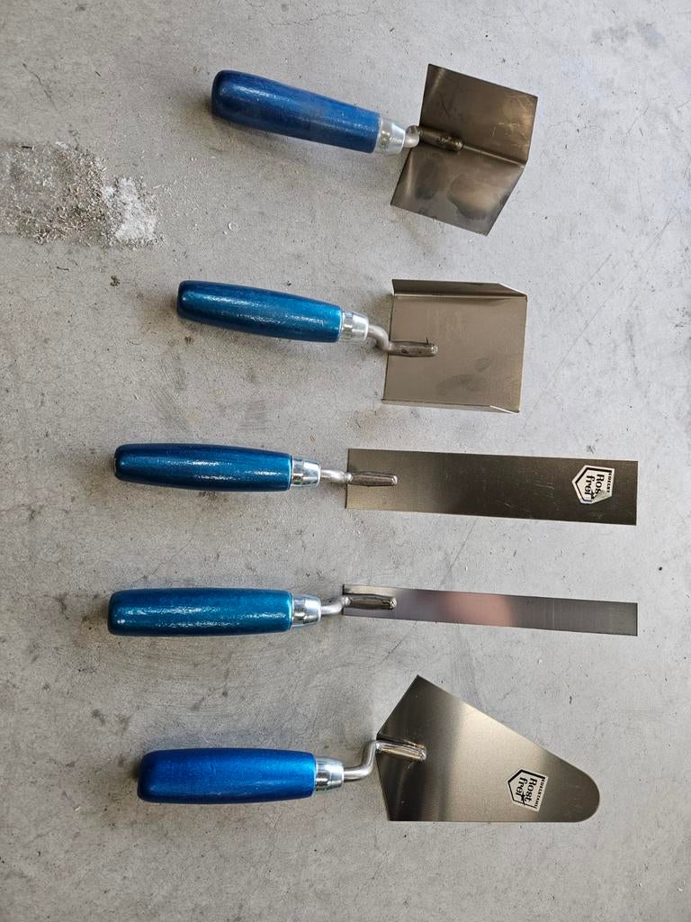 Nieuwe Stucadoors Troffels & Schepjes - Gereedschap, Doe-het-zelf en Verbouw, Gereedschap | Handgereedschap, Ophalen of Verzenden