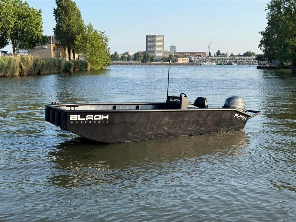 HDPE Werkboot onverwoestbaar platbodem, beter dan aluminium, Watersport en Boten, Vis- en Consoleboten, Overige materialen, Nieuw