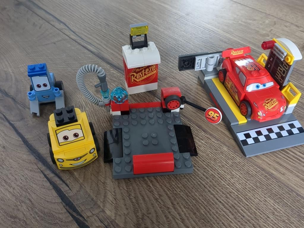 Lighting macqueen cars lego grote set, Ophalen of Verzenden, Zo goed als nieuw, Complete set, Duplo