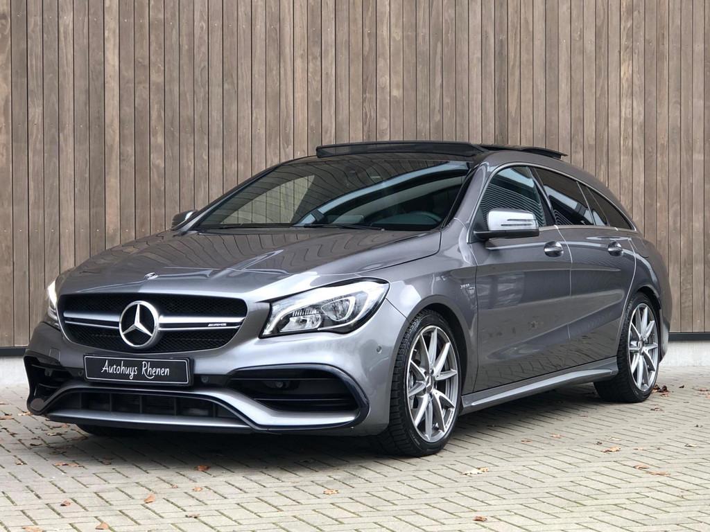 Mercedes-Benz CLA-klasse Shooting Brake CLA45 AMG 4MATIC, Automaat, CLA, Zwart, 4 cilinders