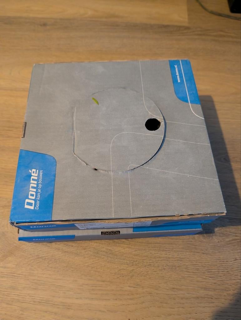 150m zwarte schakeldraad 1.5mm2 in doos, Doe-het-zelf en Verbouw, Ophalen of Verzenden, Nieuw, Kabel of Snoer