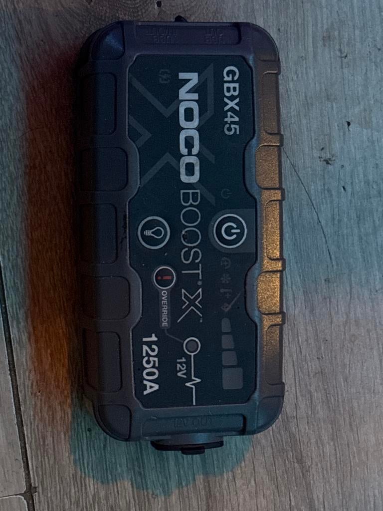 NOCO Boost X GBX45 Jumpstarter 1250A, Auto diversen, Jumpstarters, Ophalen of Verzenden, Zo goed als nieuw