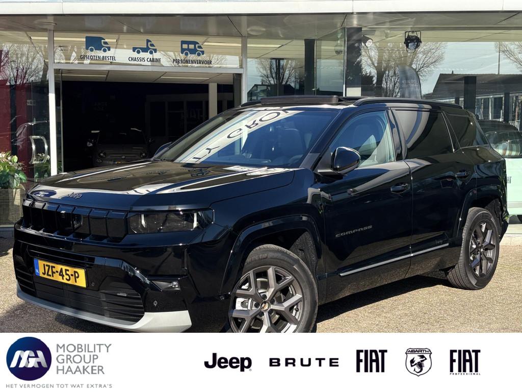 Jeep Compass 1.2 e-Hybrid First Edition | Panoramadak | stoe, Auto's, Jeep, 145 pk, 1199 cc, 1535 kg, Bedrijf