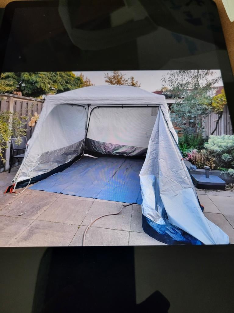Quechua Arpenaz Fresh camping shelter 3x3, Ophalen, Zo goed als nieuw