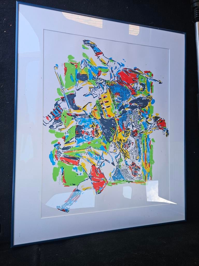 Schilderij henk hofstra, Antiek en Kunst, Ophalen of Verzenden