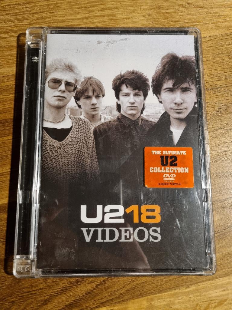 U2 - 18 Videos (DVD), Alle leeftijden, Verzenden, Zo goed als nieuw, Muziek en Concerten
