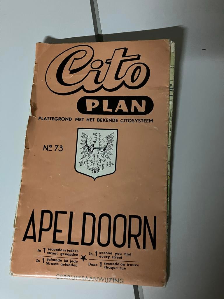 Cito Plan Apeldoorn No. 73, Landkaart, 1800 tot 2000, Nederland, Ophalen