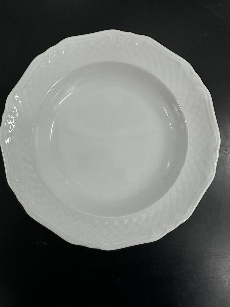 47 stuks horeca soep borden, Ophalen, Porselein, Overige stijlen, Bord(en)