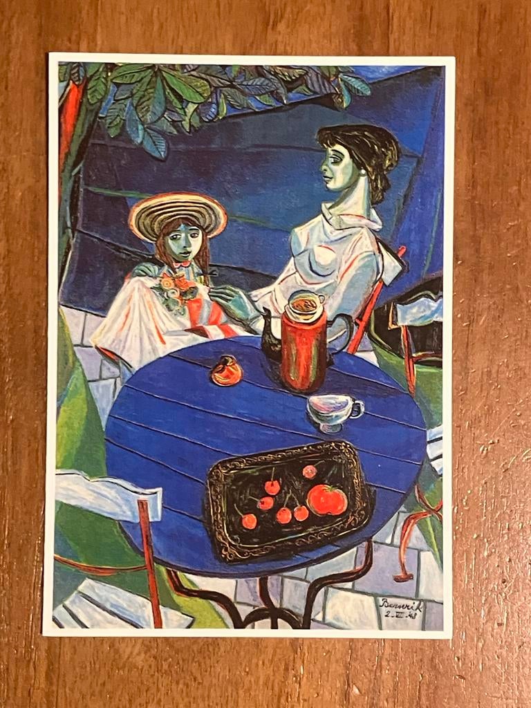 Hermanus Berserik 1948 - Moeder en kind, Ophalen of Verzenden, 1980 tot heden, Ongelopen, Kinderen