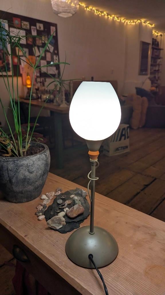 tafel lamp Herda Amsterdam, Huis en Inrichting, Lampen | Tafellampen, Gebruikt, Postmodern, Ophalen of Verzenden, Glas