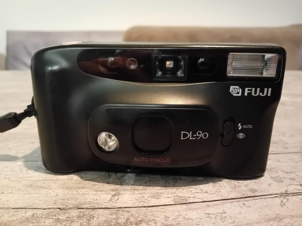 Fuji DL-90 Compact Camera - Getest en Werkend, Ophalen of Verzenden, Gebruikt, Compact, Fuji
