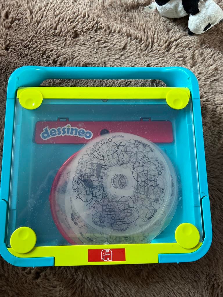 Jumbo Dessineo Overtrek Tekenmachine met Licht, Ophalen, Gebruikt, Knutselen, Met licht