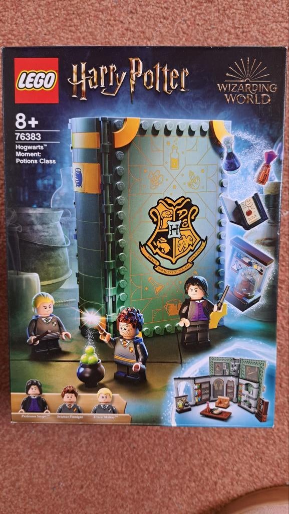 LEGO Harry Potter Zweinstein Moment: Toverdrankles (76383), Ophalen, Zo goed als nieuw, Complete set, Lego