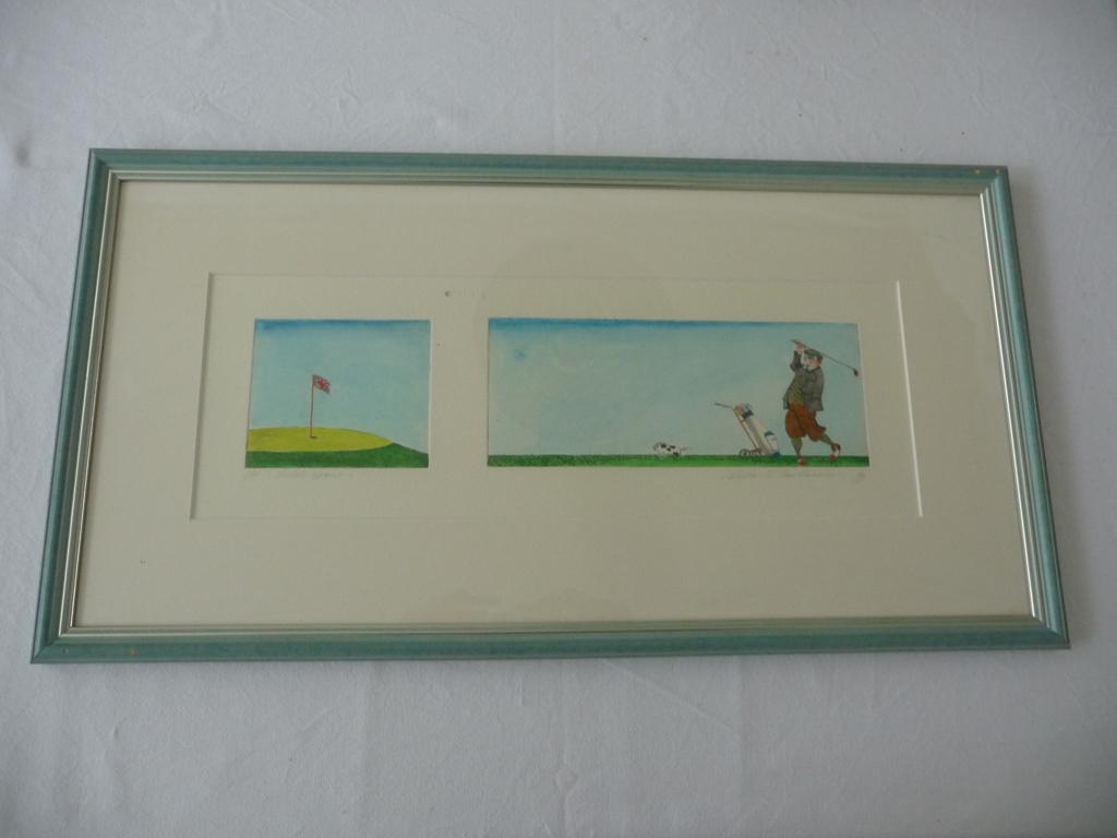 ets Triptiek - BRITISH OPEN - van WALTER W. LEUTHEUSER, Ophalen