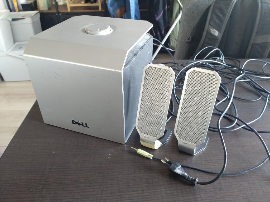Dell Zylux A525 2.1 Speakerset met Subwoofer, Ophalen, Gebruikt, Audiokanaal 2.1, Dell