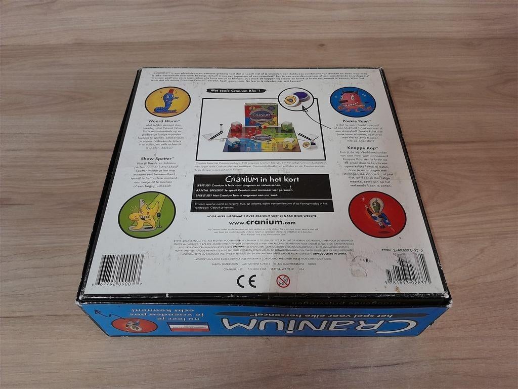 Cranium - het spel voor elke hersencel - s5546, Hobby en Vrije tijd, Gezelschapsspellen | Bordspellen, Verzenden, Zo goed als nieuw