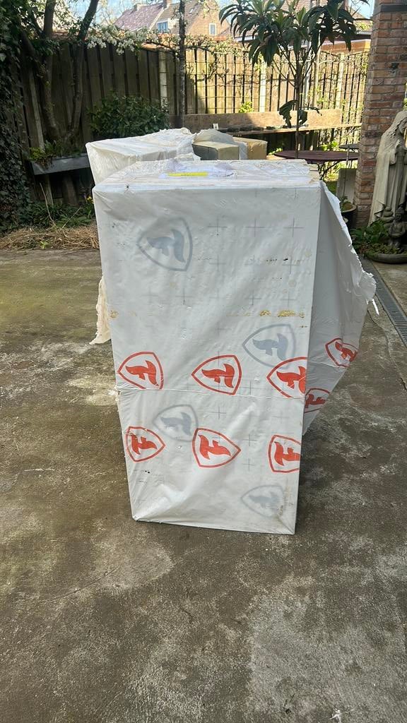 Pir schuim platen /isolatie van 12 cm dik, 12 cm of meer, Ophalen of Verzenden, Zo goed als nieuw, Hardschuim (Pir)